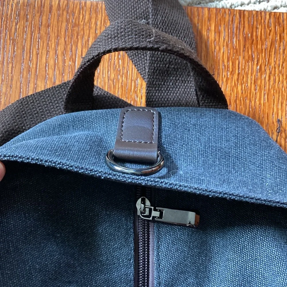 JOSEKO CANVAS BACKPACK , RUCKSACK SCHOOLBAG Anti-theft - Picture 8 of 16